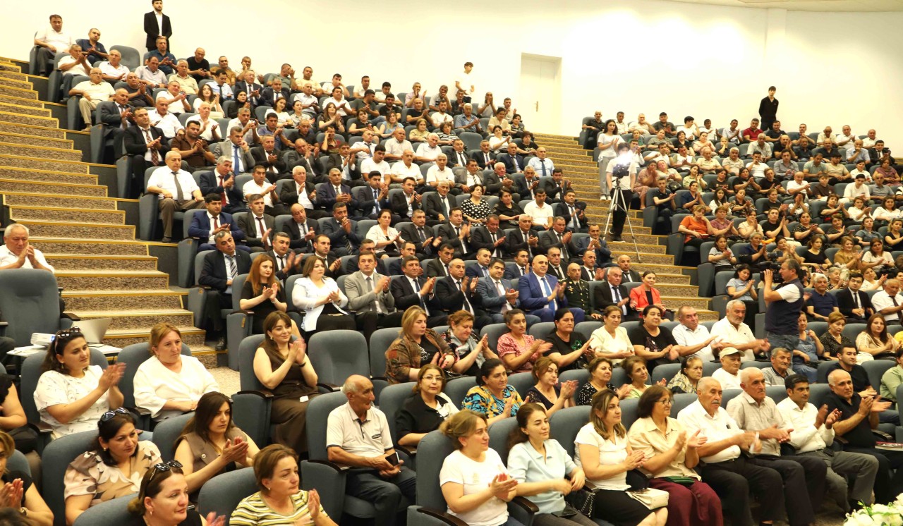 Ağstafada Barat Vüsalın 75 illik yubileyi qeyd olunub - FOTOLAR